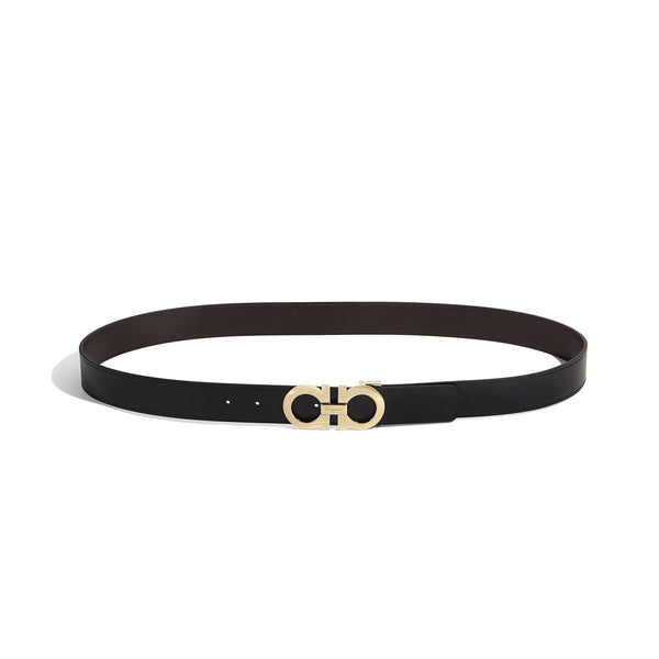 Reversible And Adjustable Gancini Belt